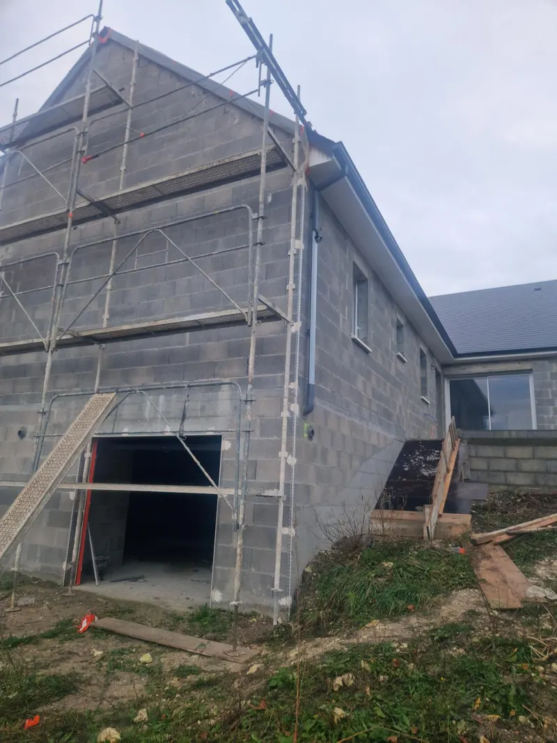 Élévation et ouverture de garage